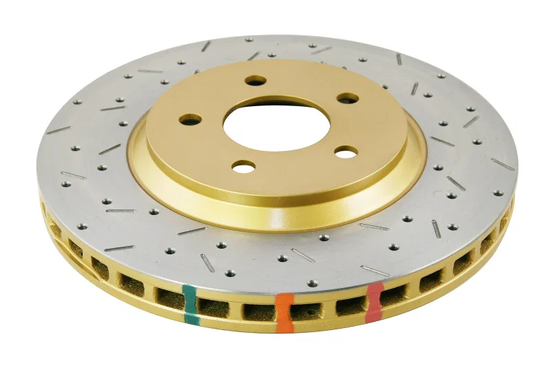 DBA DBA42113XS, 05-10 Mustang GT/ 11+ V6 Front Drilled & Slotted 4000 Series Rotor