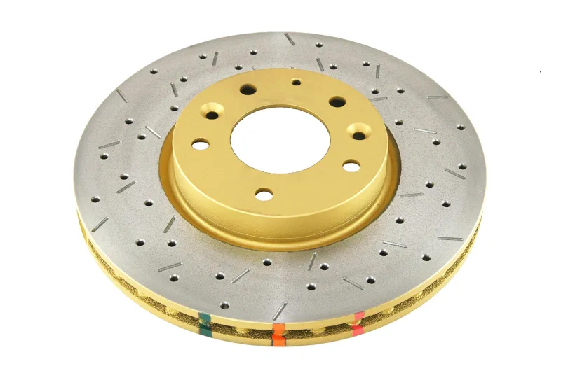 DBA DBA42963XS, (Excl Mazdaspeed6) Front 4000 Series Drilled Slotted Rotor for 5 vehicles