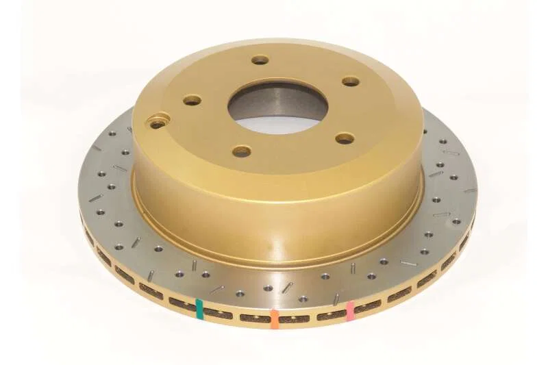 DBA DBA42021XS, 05 Rear Slotted Drilled 4000 Series Rotor for 2005-2006 Pontiac GTO
