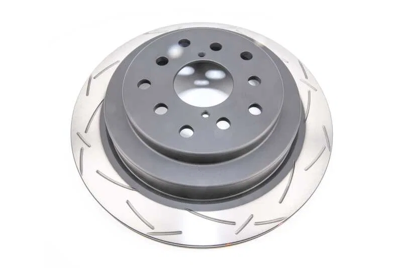 DBA DBA4656S-10, 10 Stud Hole Rear Slotted 4000 Series Uni-Directional Rotor for 2004-2007 Subaru Impreza WRX STI