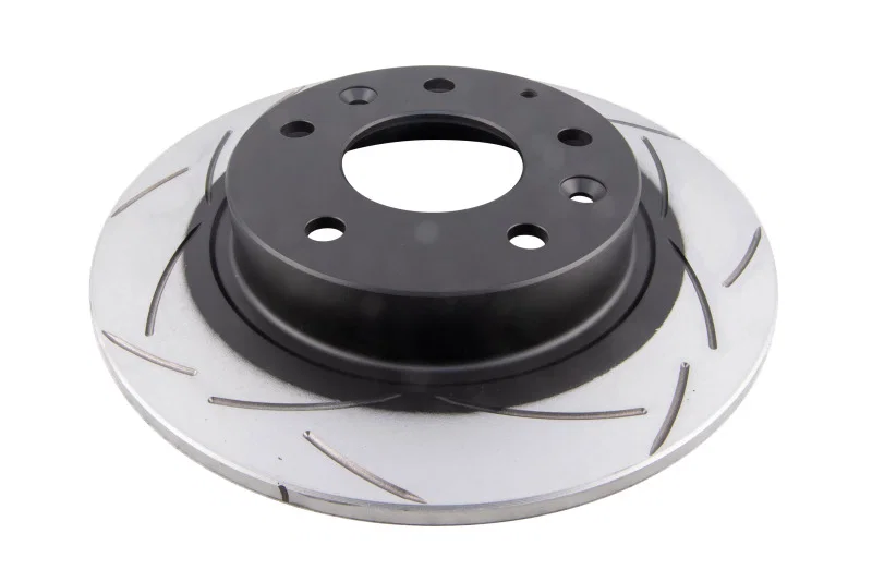 DBA DBA2571S, 2.5L Rear Street Slotted Rotor for 2014-2016 Mazda 3