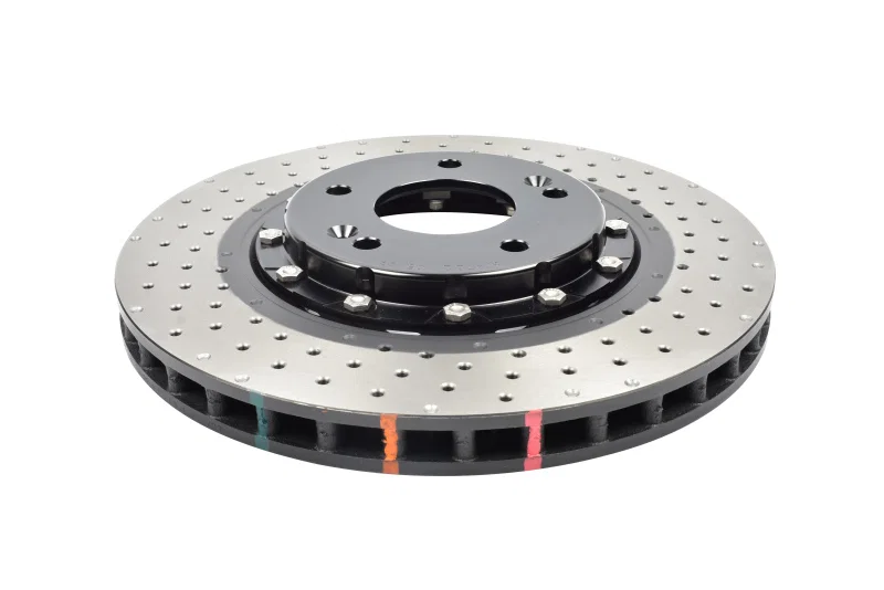 DBA DBA52472BLKXD, (320mm Front Rotor Excl Hybrid) Front 5000 Series Drilled Rotor for Hyundai and Kia