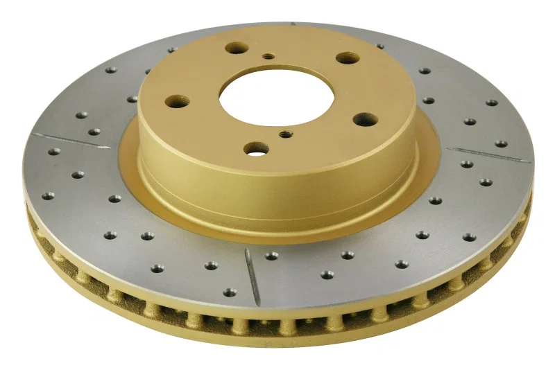 DBA DBA642X, Front Street Series Drilled Slotted Rotor for 1990-2001 Subaru Impreza and Legacy