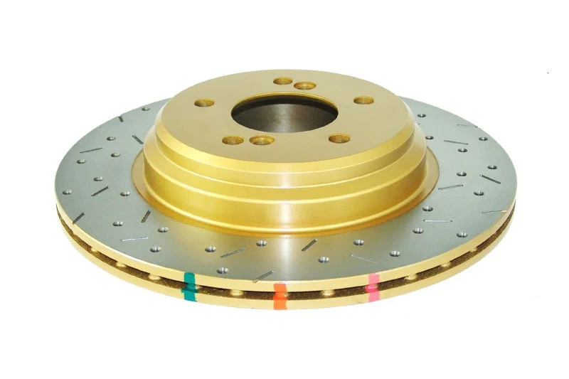 DBA DBA42851XS, E46 w/325mm rotor Rear Drilled Slotted 4000 Series Rotor for 2000-2006 BMW M3 and M5