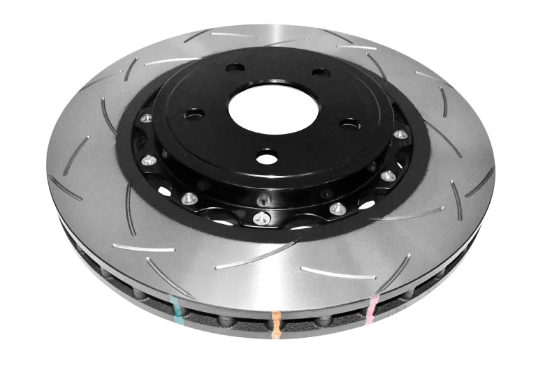 DBA DBA52532BLKS, 5000 Series Uni-Directional Slotted Front Rotor w/Black Hat for 2006-2010 Jeep Grand Cherokee SRT8