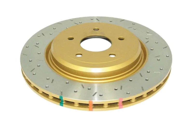 DBA DBA42993XS, C6 w/Z06 pkg Rear Drilled Slotted 4000 Series Rotor for 2004-2013 Cadillac XLR and Chevrolet Corvette