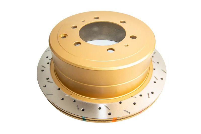 DBA DBA4786XS, 450/ 8/ 80 Series Rear Drilled Slotted 4000 Series Rotor for 1992-1997 Lexus LX450 and Toyota Land Cruiser