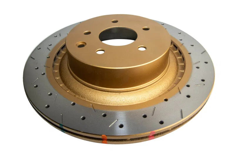 DBA DBA42315XS, (w/Sport Perf Brakes) Rear 4000 Series Drilled Slotted Rotor for INFINITI and Nissan