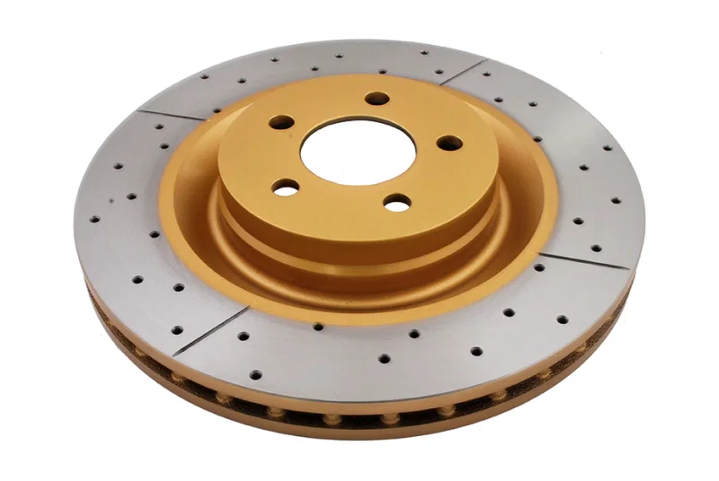 DBA DBA2444X, Front Drilled Slotted Street Series Rotor for Dodge and Chrysler