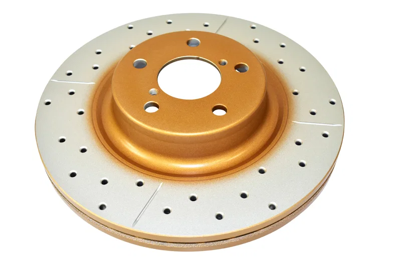 DBA DBA650X, &Premium (US Spec) Front Drilled Slotted Street Series Rotor for 11 vehicles
