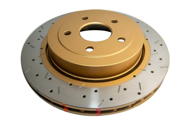 DBA DBA42533XS, 360mm Dia Rear Drilled Slotted T3 4000 Series Rotor for 2006-2010 Jeep Grand Cherokee SRT