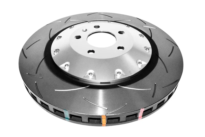 DBA DBA52778SLVS, Front 5000 Series Slotted Rotor w/ Silver Hat for 2007-2011 Audi S6