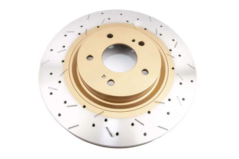 DBA DBA4928XS, 8/93-94 Nissan Skyline R32 GT-R/95-7/98 R33 & R34 GT-R Front Drilled & Slotted 4000 Series Rotor
