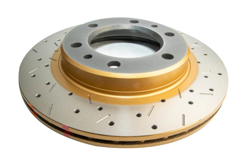 DBA DBA4151XS, 8/ Front Slotted Cross Drilled 4000 XS Series Rotor for 1983-1989 Toyota Land Cruiser