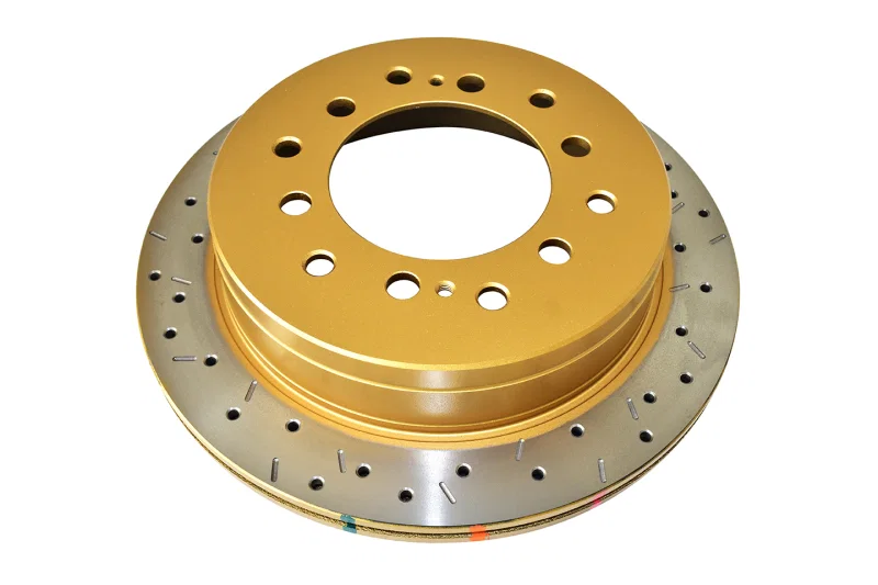 DBA DBA4793XS, Toyota Cruiser Rear Drilled & Slotted 4000 Series Rotor