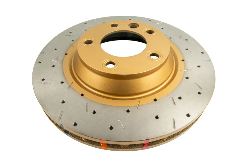 DBA DBA42246XS, 3/06-08 Audi Q7 Front Drilled & Slotted 4000 Series Rotor