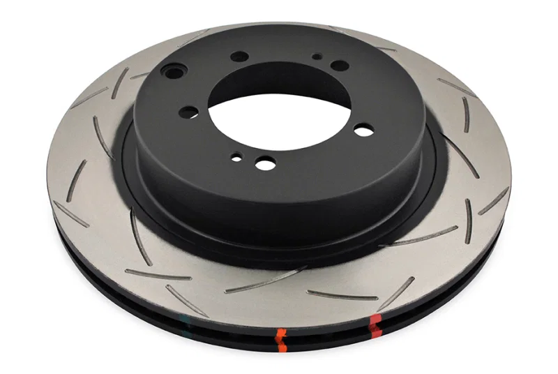 DBA DBA4419S, 7/8/9 Rear Slotted 4000 Series Rotor for 2003-2006 Mitsubishi Lancer Evolution