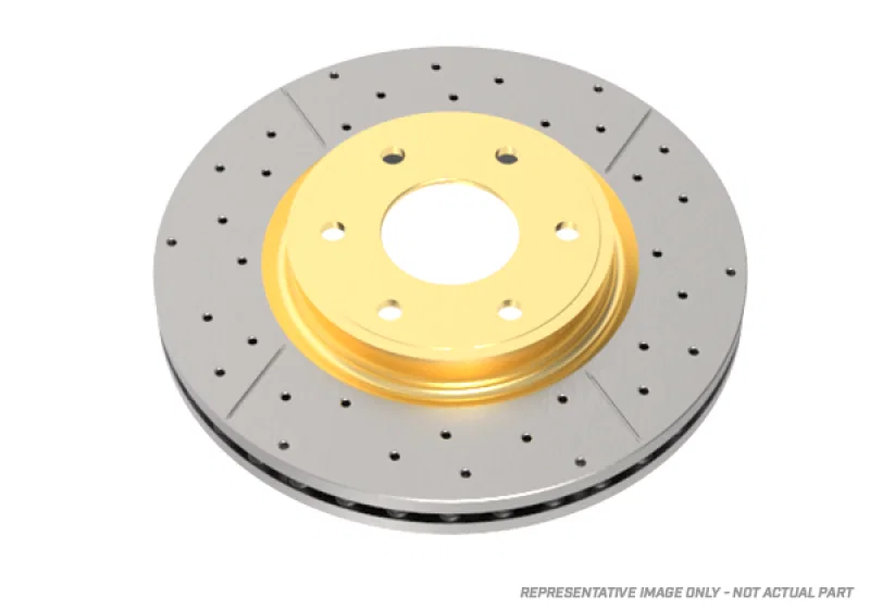 DBA DBA2832X, 14-19 Audi A6 Front Street Drilled & Slotted Rotor