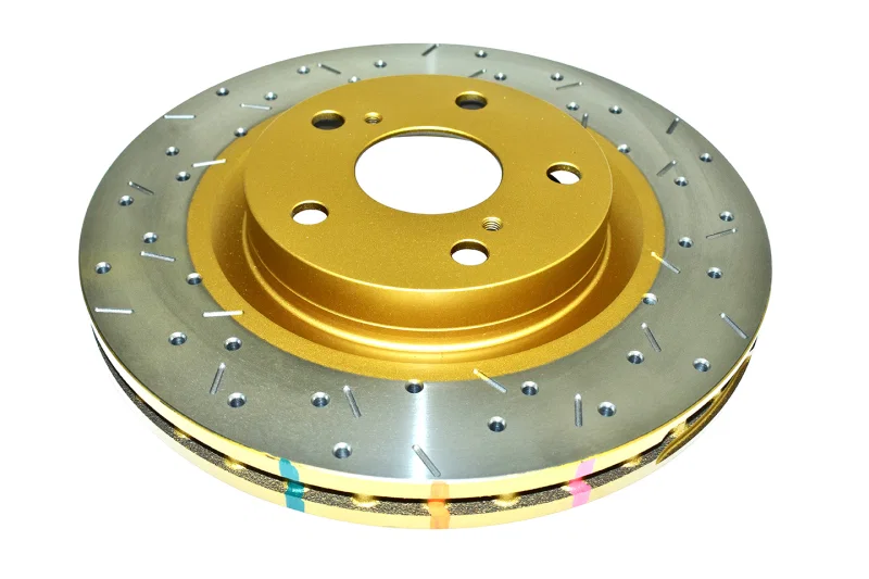 DBA DBA42709XS, Front 4000 Series Drilled Slotted Rotor for 11 vehicles