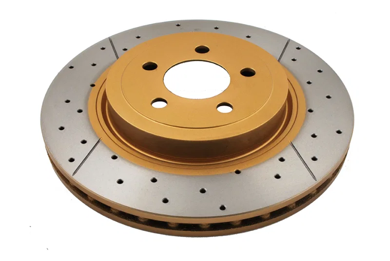 DBA DBA2438X, Front Drilled Slotted Street Series Rotor for Dodge and Chrysler