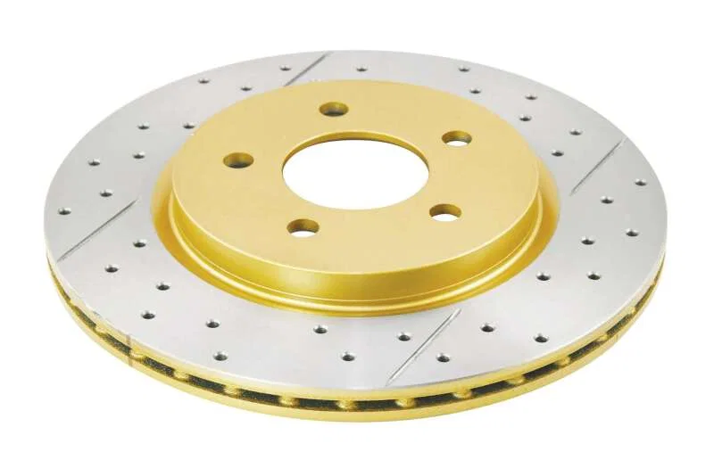 DBA DBA2114X, Rear Drilled Slotted Street Series Rotor for 2005-2014 Ford Mustang GT