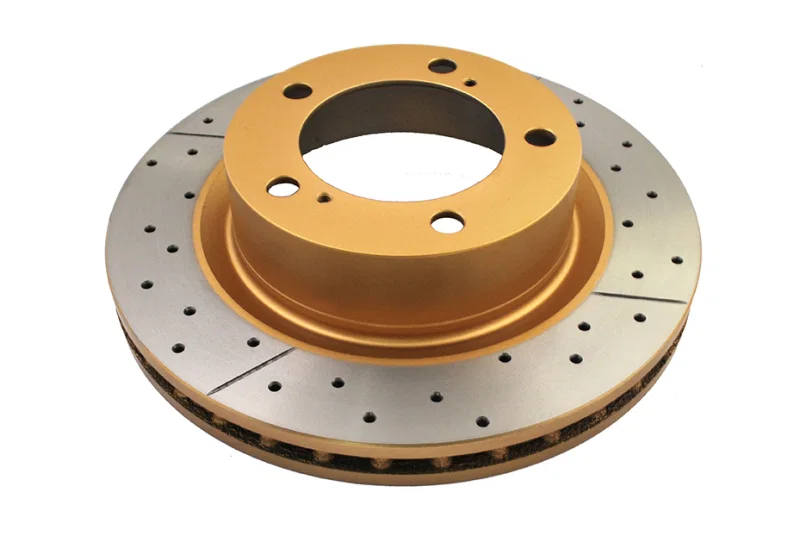 DBA DBA2722X, 200 Series Front Drilled Slotted Street Series Rotor for Toyota and Lexus