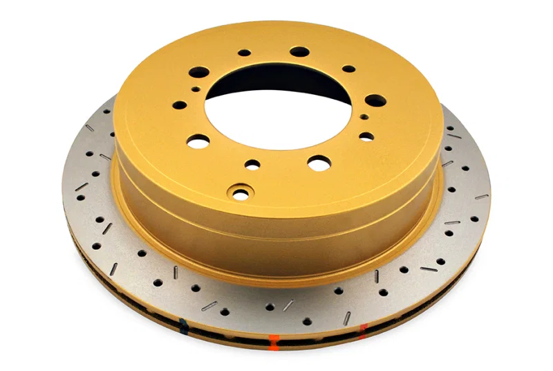 DBA DBA42723XS, 200 Series Rear Drilled and Slotted 4000 Series Rotor for Toyota and Lexus