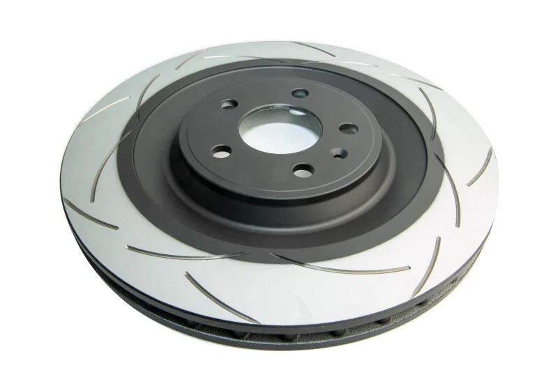 DBA DBA2599S, Turbo (w/360mm Front Rotor) Turbocharged Rear Street Slotted Rotor for 2015-2018 Porsche Macan
