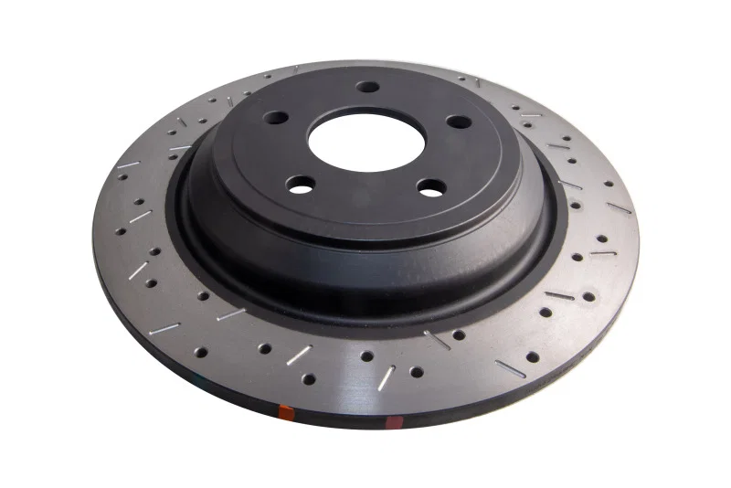 DBA DBA42969BLKXS, Rear Drilled Slotted 4000 Series Rotor for 2016-2018 Ford Focus RS