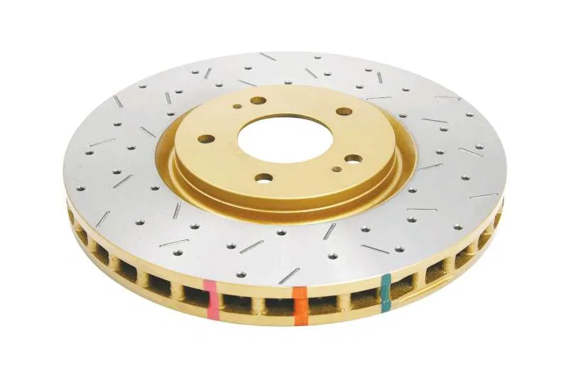 DBA DBA4418XS, 03-05 Evo 8/9 Front Drilled & Slotted 4000 Series Rotor for 2003-2006 Mitsubishi Lancer