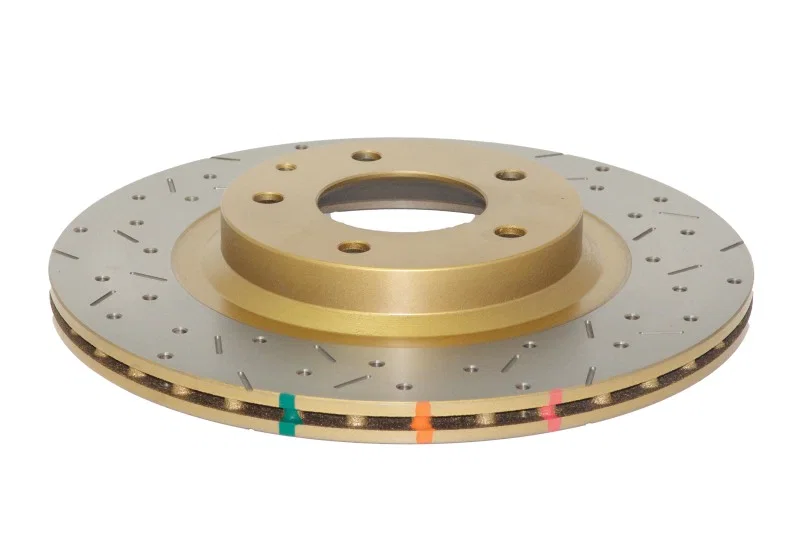 DBA DBA42551XS, Suspension Sport Suspension Rear Drilled Slotted 4000 Series Rotor for 2004-2011 Mazda RX-8 Std