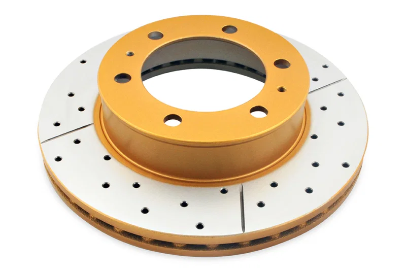 DBA DBA2714X, Front Street Series Drilled Slotted Rotor for Lexus and Toyota