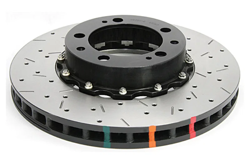 DBA DBA52390BLKXS, Front T3 5000 Series Uni-Directional Slotted Rotor w/ Black Hat for 1994-1997 Porsche 911 Carrera