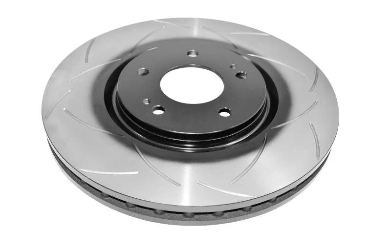 DBA DBA418S, 98-08 Mitsubishi EVO V-IX Front Slotted T2 Street Series Rotor