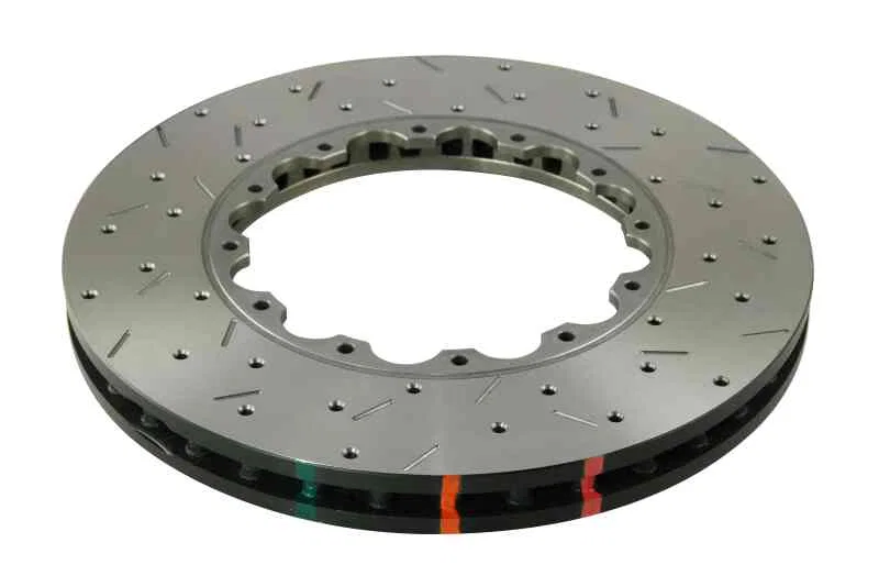 DBA DBA5654.1XS, (5x100) Front Cross Drilled Slotted 5000 Series Replacement Rotor Rings for 2004-2016 Subaru Impreza and WRX STI
