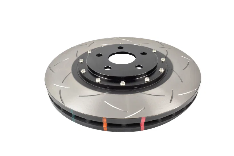 DBA DBA53919BLKS, (6.2L V8) 5000 Series Slotted Front Brake Rotor w/Black Hat for 2018 Jeep Grand Cherokee Trackhawk