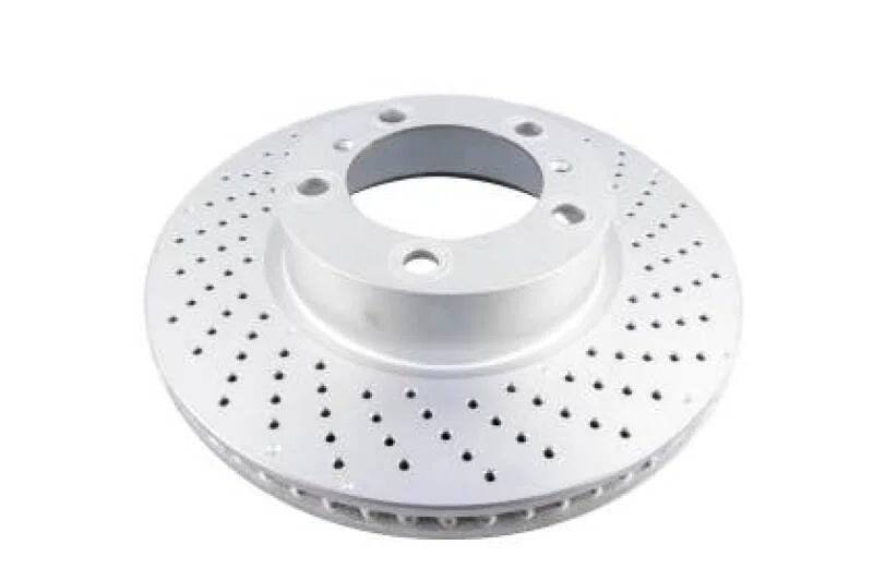DBA DBA3372OEX, 12-15 Mercedes-Benz SL400 AMG Sport Package Front En-Shield OE Drilled Rotor