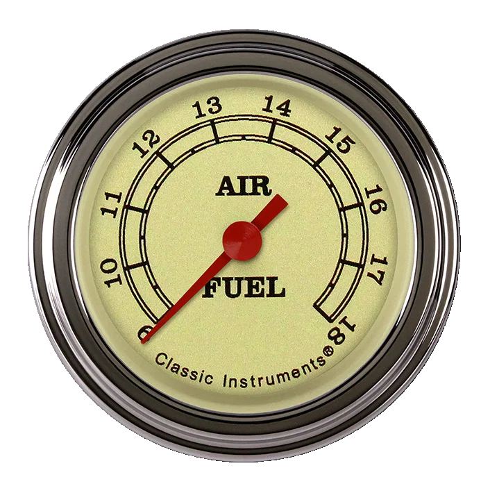 Classic Instruments VT194SLC, Vintage 2-1/8" Air Fuel Ratio Gauge