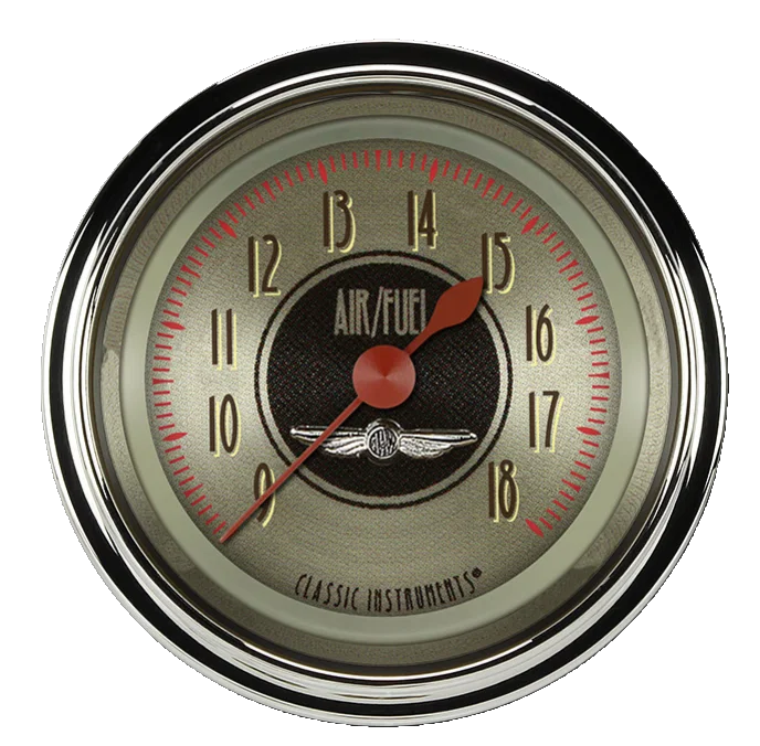Classic Instruments AN194SLC, American Nickel 2-1/8" Air Fuel Ratio Gauge