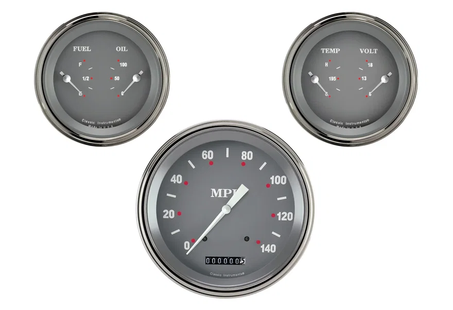 Classic Instruments SG64SLF, SG Series Three Gauge Set