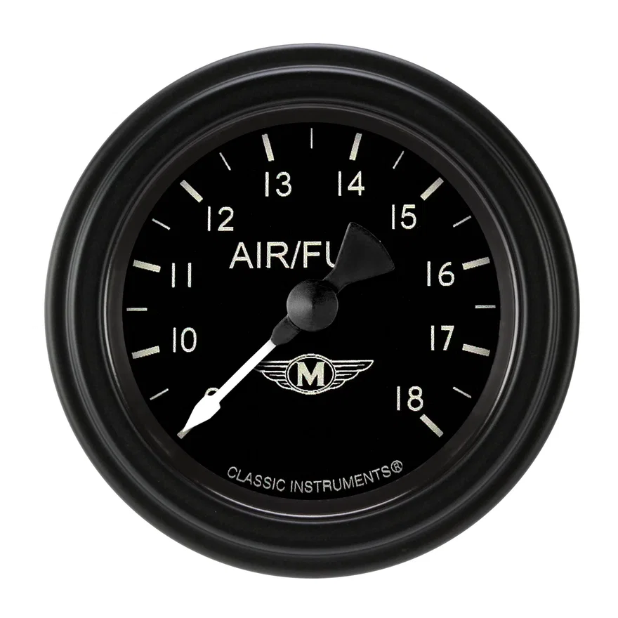 Classic Instruments MA194BLF, Moal Bomber 2-1/8" Air Fuel Ratio Gauge