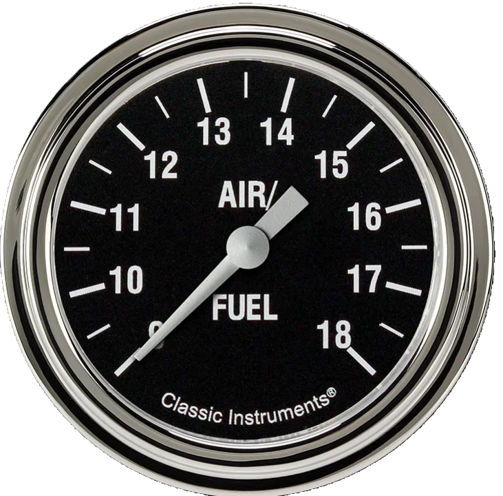 Classic Instruments HR394SLF, Hot Rod 2-5/8" Air Fuel Ratio Gauge