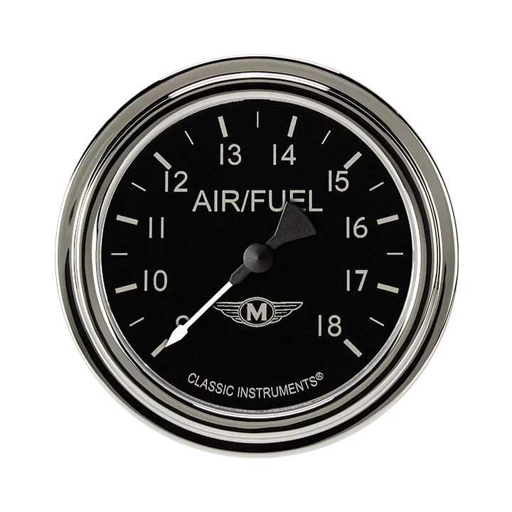 Classic Instruments MA394SLF, Moal Bomber 2-5/8" Full Sweep Air Fuel Gauge