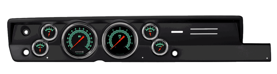 Classic Instruments CDPB67GS51BL, G/Stock Series Short Sweep for Plymouth Barracuda