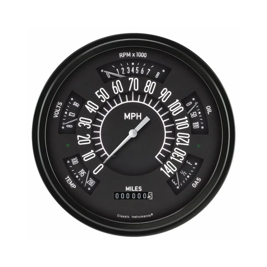 1966-67 Ford Bronco Black Stainless