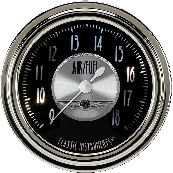 Classic Instruments AT394SLC, All American Tradition 2-5/8" Air Fuel Ratio Gauge