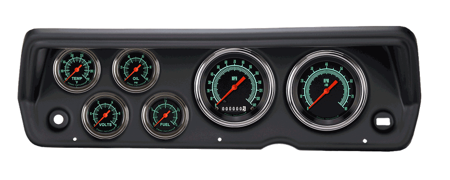 Classic Instruments CDDU70GS101BL, G/Stock Series Full Sweep for Plymouth Duster