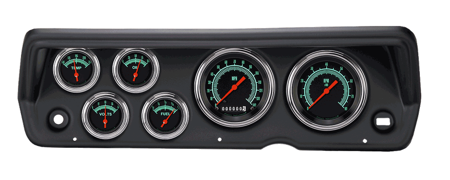 Classic Instruments CDDU70GS01BL, G/Stock Series Short Sweep for Plymouth Duster