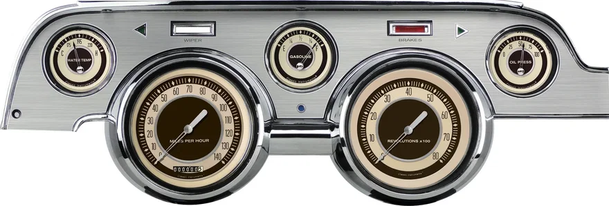 Classic Instruments MU67NTBA, Nostalgia VT 1967-68 Mustang