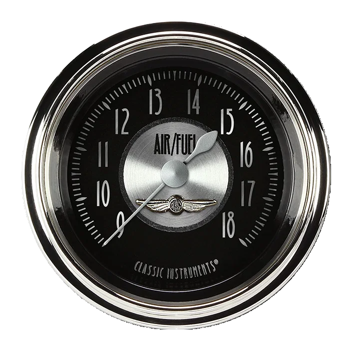 Classic Instruments AT194SHC, All American Tradition 2-1/8" Air Fuel Ratio Gauge